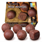 Yellow Door //  Roll Around Sensory Stones - Wild Animals